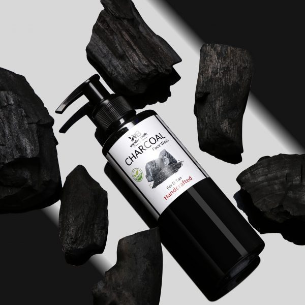 Charcoal face wash